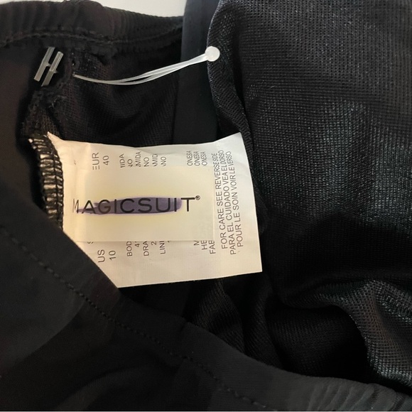 New! Magicsuit Black Morningstar One Piece Swimsuit 20563 - Picture 10 of 12